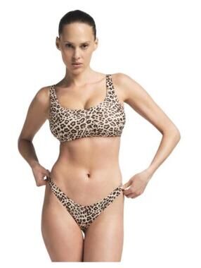 NWT Skims Signature Swim Tank Bikini Top size L